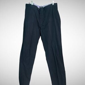 Náutica Pants Mens 36 X 34 Brand New With Tags Solid Navy Blue Chinos